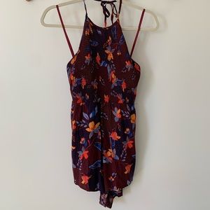Floral Urban Outfitters Romper